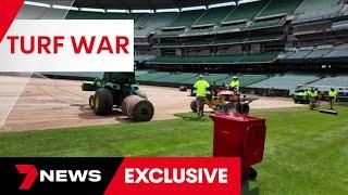 Taylor-made mission to repair the MCG inside 17 days | 7 News Australia