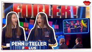 Penn and Teller: Fool Us // Van Hargen Teen TWINS Magic  Season 9 Ep 1