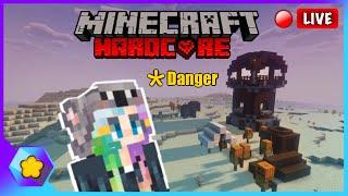 🟣Starting our most dangerous farm yet! In HARDCORE MINECRAFT 1.21 - Survival Let's Play