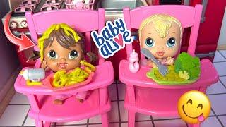 NEW Baby alive crib life dolls Afternoon routine 