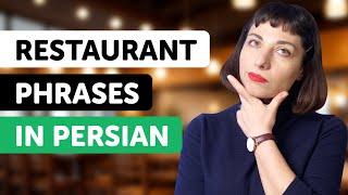 Learn All Persian Phrases You Need at the Restaurant!