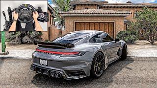 2023 Porsche 911 Turbo S BRABUS | Forza Horizon 5 | Steering Wheel Gameplay