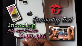 iPhone 14 plus unboxing | iPhone 14 plus gaming test free fire | my new iPhone 14 plus