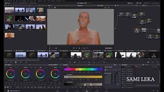 Ona Vasjari - Nena  DaVinci Resolve Timelapse