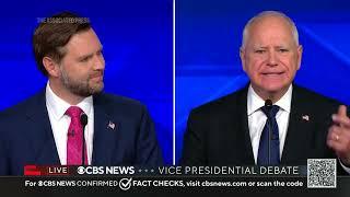 Jan. 6th and American democracy issues raise temperature in VP debate between Walz and Vance