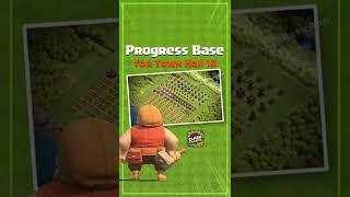 Town Hall 10 progress base #clashofclans #shorts