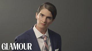 Gaby Hoffmann Plays Jordan Belfort in The Wolf of Wall Street | Role Reversal | Glamour