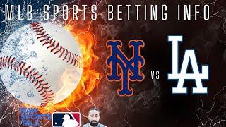 New York Mets VS LA Dodgers NLCS Game 5 Free MLB Sports Betting Info 10/18/24