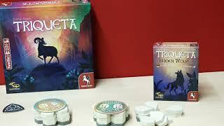 Triqueta: Hidden Wolves (Deep Print Games/Pegasus Spiele) / Spielwarenmesse 2024