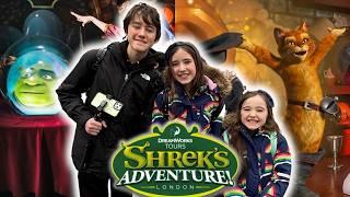 Is Shrek’s Adventure Worth It? London Family Travel & Underground & Disney Store!