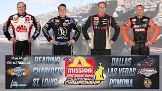 COUNTDOWN TO THE CHAMPIONSHIP LOADED WITH STORYLINES AS NHRA PLAYOFFS SET TO BEGIN