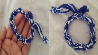 New design bracelet | How to crochet friend ship bracelets | DIY bracelet |diy friend ship bracelets