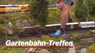 Eschershausen Gartenbahn-Treffen: Züge nach Vorbildern der Rhätischen Bahn | Eisenbahn-Romantik