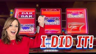 Why You Should Play 9 Line Slots! Max Bet Black Diamond Slot Jackpot!