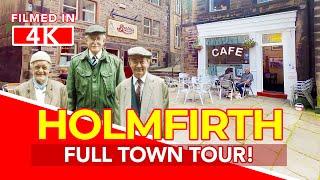 HOLMFIRTH England | Full tour of Holmfirth West Yorkshire, Last Of The Summer Wine Country (4K WALK)