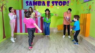 GIOCO SULLE PAUSE MUSICALI PER BAMBINI - "SAMBA E STOP!"