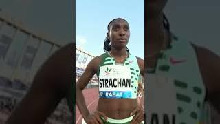 Shericka Jackson vs Tamari Davis: 100m Showdown in Rabat 2023 | Epic Sprint Battle!