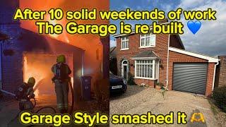 Dream home garage Transformation from Garage Style and they tile Riviera showroom! Busy week!