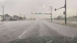 08-05-2020 Colorado Springs, CO Severe Storm with Hail, Hail Damage, Hail Fog, Drone Supercell