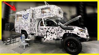 Toyota Tacoma Overland Camper With Carbon Fiber Box! TruckHouse BCT