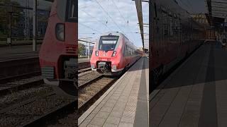 Ausfahrt RB12 nach Ribnitz Damgarten West in Rostock Hbf + Makro