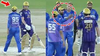 PSL 9 | Iftikhar Ahmed vs Jason Roy Heavy Fight | Quetta Gladiators vs Multan Sultans | M1Z2A