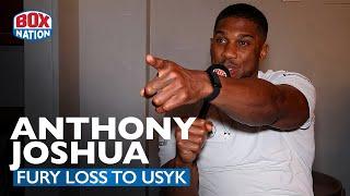 Anthony Joshua STICKS IT ON INTERVIEWER Over Usyk-Dubois "Low Blow"