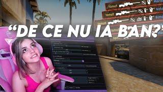 Am jucat cu HACK la ALEXANDRA pe LIVE | CSGO HACKING