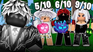  ОЦЕНИВАЮ АККАУНТЫ ПОДПИСЧИКОВ в БЛОКС ФРУТС / BLOX FRUIT Roblox