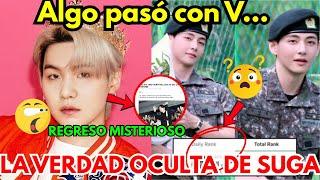 ¡URGENTE! SUGA VUELVE EN SECRETO POR ESTO Y REVELAN LA CIFRA DE V QUE EL EJÉRCITO OCULTABA!