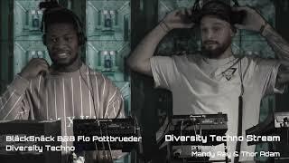 BläckSnäck b2b Flo Pottbrüder /@ Diversity Techno 44 Std. LiveStream