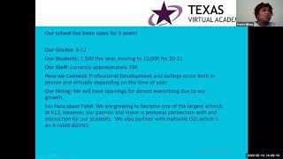 K12 Careers:Texas Virtual Academy at Hallsville Meet & Greet