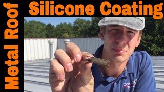 Metal Roofs that Leak: Repair Options - Silicone coating the worst product for metal roof sealant