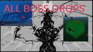 ALL BOSS DROPS IN ROBLOX RUNE SLAYER