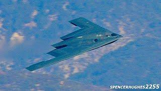 B-2 Spirit 2025 Rose Bowl Game Flyby