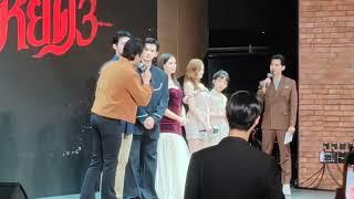 (รวมคลิปพูดคุยดารา) ณเดชน์&ทีมนักแสดงธี่หยด3 | งาน “Synergy Night” ณ CHANG CANVAS@ONE BANGKOK