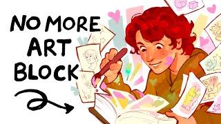 how to actually finish your sketchbook this year (at any level)