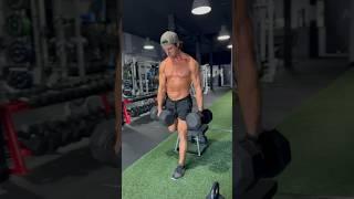 RFE Split Squats getting stronger: 5x6 #fitness #workout #strengthtraining