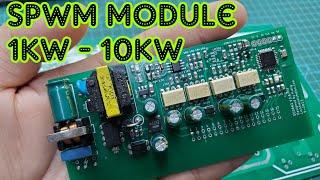 Hi-power (1KW - 10KW) inverter SPWM module | JLCPCB