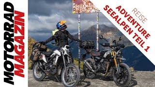 Abenteuer Seealpen – Teil 1 – Mit Beta Alp und Triumph Scrambler auf Assietta, LGKS, Sommeiller etc.