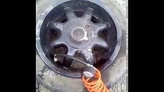 Мудрое решение, Компрессор из бензопилы.