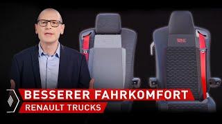 Neue Sitze für noch besseren Fahrkomfort | RENAULT TRUCKS