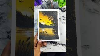 easy acrylic painting ️ #art #painting #acrylic #artist @MyArtShine @wowartpainting