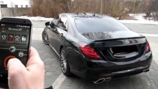 Mercedes-Benz S350d W222 / V222 with Maxhaust active exhaust and Carlsson bodykit