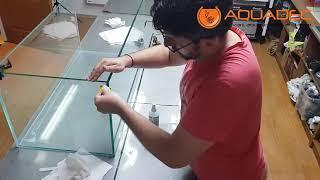 Aquarium Gluing Timelapse (by AQUADEC)