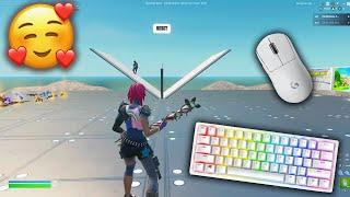 Chill ASMR 1v1 BUILD FIGHT Satisfying Fortnite Keyboard Sounds