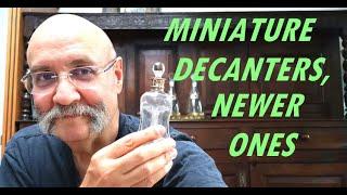 Miniature Vintage Decanters   Newer Ones