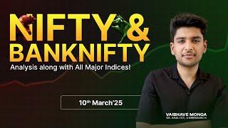  Share market updates: 10th March 2025 by Univest | Nifty and Bank Nifty Prediction