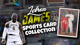 MY ENTIRE LEBRON JAMES SPORTS CARD COLLECTION!!(KING JAMES)