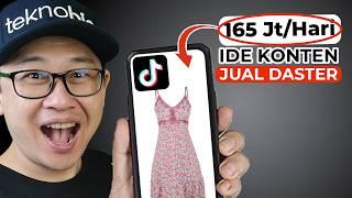 Baju DASTER Omset 165 Jt/hari  TIPS JUALAN FASHION DI TIKTOK